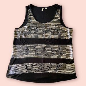 Cato Sequined Tank- Woman’s Plus